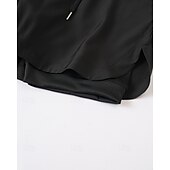 お買い得  ランニングショーツ-男性用 ランニングショーツ アスレチックショーツ ジムショーツ ドローストリング ポケット 2 イン 1 コンプレッションライナー付き ショートパンツ カジュアル 日常 アウトドア 夏 春 速乾性 ライトウェイト 吸汗性 ジムトレーニング 屋外 アスレチック レギュラー スポーツウェア アクティブウェア ブルー ブラック カモフラージュ