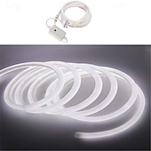 billiga Plug Strip Lights-LED neonljus, AC 220-240V flexibel dimbar &amp;vattentät neon LED-ljusregulator för dekoration