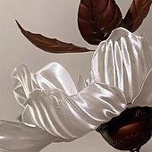 cheap Island Lights-Pendant lamp Bloom Metal Acrylic Flower Chandelier Light Fixture Large Round Chandelier Hanging Ceiling Lamp