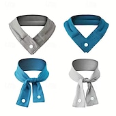 olcso fűtés és hűtés-3 db hűsítő jégkagyló, jégtörölköző, izzadságtörölköző, szülés utáni jégpánt, sport fejkendő, hűsítő jégkendő, ideális szabadtéri tevékenységekhez, például túrázáshoz és kempingezéshez enyhén meleg