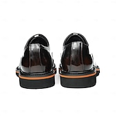 abordables Chaussures de Costume Classiques-Chaussures habillées Oxford pour homme, en cuir noir et marron, à lacets, bout rapporté, idéales pour les mariages, le bureau, les réunions, les banquets, les cérémonies du marié, l'église et les soirées élégantes.