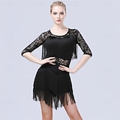 Недорогие Платья для практики-Женское платье для репетиций и выступлений по латиноамериканским танцам