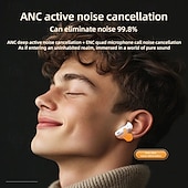 זול auriculares-Lenovo LE253 Headphones TWS Wireless Bluetooth 6.0 ANC Noise Reduction HiFi Sound Earphones Game Sports Headset With Mic Earbuds