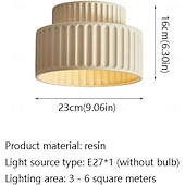 tanie Projekt pierścienia i okręgu-Nordic minimalistyczne lampy sufitowe balkon osobowość japońskie lampy sufitowe szatnia wabi-sabi wystrój do montażu podtynkowego oświetlenie sufitowe bar b &amp;b oprawa kawiarniana e27 110-240v