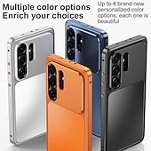 preiswerte 2026 Samsung Galaxy S26 Serie-Handy Hülle Handyhüllen Für Samsung Galaxy S26 Ultra S25 Ultra S24 Ultra S23 Ultra Rückseite Abnehmbar Magnetisch Metall