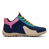 tanie Casualowe sneakersy-Męskie buty sportowe w blokach kolorów z akcentami ze sztucznej skóry, modny sportowy wygląd, idealne do uprawiania sportów na świeżym powietrzu, na co dzień i w podróż
