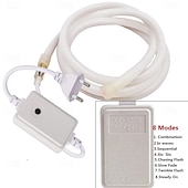 billiga Plug Strip Lights-LED neonljus, AC 220-240V flexibel dimbar &amp;vattentät neon LED-ljusregulator för dekoration