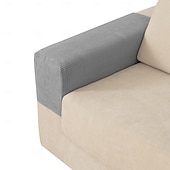 abordables Housse de fauteuil et d'accoudoir de canapé-Housses d'accoudoirs pour chaises et canapés, housses d'accoudoirs de canapé en jacquard spandex, protection antidérapante pour meubles, housses lavables pour fauteuils inclinables