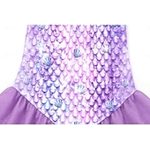 economico Costumi per bambine-Sirena Principessa Vestito Costumi da bagno Film Cosplay for Ragazze Bambini Mascherata Feste Ferie Festival