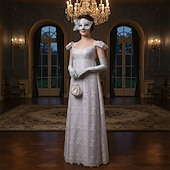 abordables Disfraces de mujer-Princesas Series de Televisión Vestidos Traje de cosplay Retro Siglo 19 for Mujer Adulto Mascarada Fiesta de baile Fiesta de Noche Fiesta