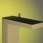 abordables Robinets de lavabo-Robinet de salle de bain cascade, robinet de lavabo à haut débit, mitigeur de lavabo en laiton à montage sur plage, robinet de lavabo monotrou à poignée unique, robinet de meuble-lavabo
