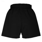 economico Pantaloncini corti-Per donna Shorts Pantaloncini Estivi Shorts da Spiaggia Pantaloncini casual Vacanza Moda Casual Quotidiano Corto Vita Alta Tinta unica Semplice Tasca Elastico in vita Asciugatura Rapida Morbido