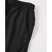 お買い得  ランニングショーツ-男性用 ランニングショーツ アスレチックショーツ ジムショーツ ドローストリング ポケット 2 イン 1 コンプレッションライナー付き ショートパンツ カジュアル 日常 アウトドア 夏 春 速乾性 ライトウェイト 吸汗性 ジムトレーニング 屋外 アスレチック レギュラー スポーツウェア アクティブウェア ブルー ブラック カモフラージュ