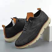 economico Sneakers Casual-sneakers casual da uomo in maglia: leggere, traspiranti e comode da indossare tutti i giorni, ideali per uscite informali, passeggiate e relax nel fine settimana