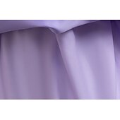 cheap Party Dresses-Kids Girls' Party Dress Solid Color Sleeveless Wedding Performance Elegant Fashion Sweet Cotton Blend Polyester Maxi Summer Spring Fall 4 years+ Purple