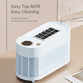 お買い得  家庭用器具-ミニポータブル製氷機、卓上型製氷機、10～15分で高速製氷、1サイクルで10個の固形氷、家庭、オフィス、RV、寝室向けのコンパクト小型高速製氷機