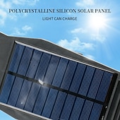 billige Vegglamper til utendørsbruk-Utendørs solcelledrevet 8-rutenett LED-cob-vegglampe med klips og bevegelsessensor, IP65 vanntett, multifunksjonell nødarbeidslampe for hage, gårdsplass, gjerde, park, garasjebelysning