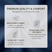 voordelige Grappige T-shirts voor mannen-Heren T-shirt met retro nautische, boot- en watersportprint, distressed graphic, regular fit, geschikt voor het leven aan het meer of op het strand. Designer kleding in de maten S, M, L, XL, XXL en