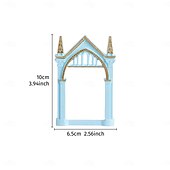voordelige Beeldhouwwerken-Resin Pattern Photo Frame Decorative Item DIY Piece for Photography Props and Small Home Decoration
