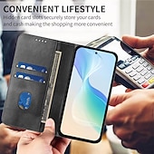 baratos 2026 Samsung Galaxy S26 Série-telefone Capinha Para Samsung Galaxy S26 S26 Ultra Plus Capa para Cartão Wallet Com Suporte Suporte para carregamento sem fio Slot para cartão Retro TPU Couro PU