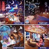 Недорогие Детские ночные огни-Проектор Свет Светодиодный ночник В помещении Изменение цвета