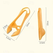 economico Utensili e gadget da cucina-Pelapatate per aglio, strumento manuale multifunzionale a doppia estremità per pelare l'aglio, facile e veloce da usare in cucina, lavabile in lavastoviglie, non irrita le mani, design ergonomico.