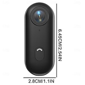 cheap Action Camera-Action Camera, 1080P Waterproof Thumb Recorder, Portable Outdoor Sports Camcorder with Sturdy Clip Mount Housing and Hands Free Activity Capture Function, Ideal for Motorcycle Cycling Hiking Travel