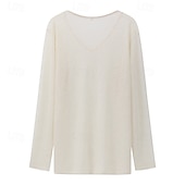 Χαμηλού Κόστους βασικά μπλουζάκια-Ανδρικά Μπλουζάκι Κοντομάνικα Μπλουζάκι μπλουζάκι Μακρυμάνικο πουκάμισο Μακρυμάνικο Λαιμόκοψη V Καλοκαίρι Άνοιξη Όλες οι εποχές Σκέτο Με Υφή Μοντέρνα Υψηλής Ποιότητας Βασικό Κλασσικό Causal