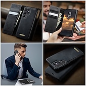 levne 2026 Samsung Galaxy S26 Série-telefon Carcasă Pro Samsung Galaxy S26 S26 Ultra Plus Pouzdro na peněženku se stojánkem Podpora bezdrátového nabíjení Stojánek Retro TPU PU kůže