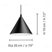 billiga Trumma &amp; Kegel Design-ljuskrona, modern LED-ljuskrona, hängande ljusslinga i geometrisk stil, kompatibel med vägglampa i vardagsrummet, modern ljuskrona