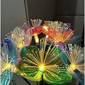 お買い得  経路ライト＆ランタン-ソーラーライト バタフライガーデンデコレーション 揺れるソーラーバタフライライト 屋外用 ガーデンパティオ ヤードポーチ クリスマス 花壇 デコレーション 家へのギフト