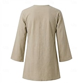  Medieval Renacimiento Camisas Sayo Larga Pirata Vikingo Disfraz Hombre Vikingo Pirata Víspera de Todos los Santos Carnaval Rendimiento LARP Feria Ren Adulto Camisas