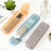 levne Úložiště a organizování-4/6 ks přenosných úložných krabiček (náhodná barva), organizér na malé díly, cestovní párátka, dentální nit, přihrádky na pilulky a šperky, pouzdra na jehly s vatovými tyčinkami, domácí cestovní