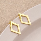 Недорогие Серьги-1 пара Серьги For Жен. Повседневные Для улицы фестиваль Сплав геометрический