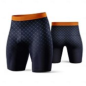 cheap Cycling Shorts-Men's Geometric Cycling Road Shorts Bike Shorts Cycling Padded Shorts Bike Shorts Bottoms Slim Fit Sports 3D Pad Quick Dry Sweat wicking Breathable Blue Clothing Apparel Bike Wear