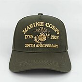  unisex 250./függetlenségi kalap, hordozható, lélegző, mindennapi, kültéri, utcai hímzés, zászlós