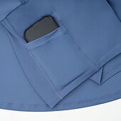 tanie Spódnice i szorty damskie-Damskie Solidne kolory Spódnica casualowa Spódnice tenisowe z szortami Spódnica sportowa Kieszeń Wysoka talia Elastyczny Odvádí pot Oddychający Bransoletka tenisowa Golf Pikle Spódnica Czarny Biały