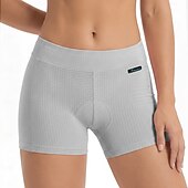 Недорогие Женские брюки, шорты и юбки-Арсуксо Жен. Сплошной цвет Велотрусы Велобрюки Шорты для горного велосипеда Велоспорт Шорты Шорты с защитой Плотное облегание Виды спорта