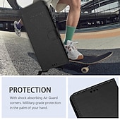 cheap 2026 Samsung Galaxy S26 Series-Phone Case For Samsung Galaxy S26 S26 Ultra Plus Wallet Case with Stand Holder with Lanyard Card Slot Retro TPU PU Leather