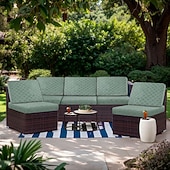 preiswerte Patio-Kissenbezug-wasserdichte Terrassen-Sofakissenhülle, wetterfester Sofasitzschutz, tier- und kratzfester Möbelbezug