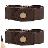 billiga Bälte-Dam PU spänne bälte PU-läder Metall Bucke Geometriskt Ledigt Dagligen Helgdag Blå Svart Brun Beige