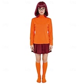  Vintage detektivgrupp Cosplay-kostym Kläder Film Fest Mode Klassisk for Unisex Barn Vuxna Halloween Karnival Dagligen Comic Con Anime Expo