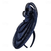 economico Fascinatori &amp; Cappelli-Derby Cappello Fascinator affascinante Gentildonna Costume Per donna Derby Ascot Festival delle corse di cavalli Adulti Cappello Estate Primavera