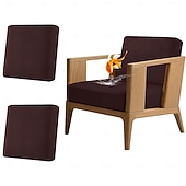 זול כיסוי לכריות פטיו-2 יחידות כיסויי ספה עמידים למים לפטיו, כיסויים להחלפת ספות וספות חיצוניות לריהוט פטיו, מגן ריהוט רב פעמי לכביסה