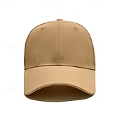 abordables Casquettes, chapeaux et visières-Casquette de Baseball Chapeau de soleil Casquette de tennis Unisexe Mancherons Casquette de Course Couleur Unie Protection solaire Évacuation de l'Humidité Respirant pour Tennis Base-ball Pickleball