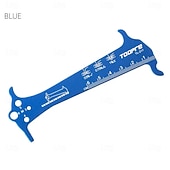 cheap Hand Tools-Bicycle Chain Wear Indicator Ruler Repair Tool Stainless Steel Mountain Road Bike Chain Gauge Measurement Checker Screw Diameter