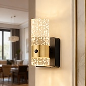 economico Luci notturne plug-in-Luce notturna a LED da parete intelligente con sensore di movimento, ricaricabile tramite presa elettrica. &amp;Lampada a LED per interni, attivata dalla luce, ideale per camera da letto, soggiorno,