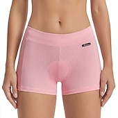 Недорогие Женские брюки, шорты и юбки-Арсуксо Жен. Сплошной цвет Велотрусы Велобрюки Шорты для горного велосипеда Велоспорт Шорты Шорты с защитой Плотное облегание Виды спорта