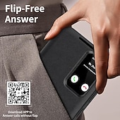 cheap 2026 Samsung Galaxy S26 Series-Phone Case For Samsung Galaxy S26 S26 Plus S26 Ultra Wallet Case Clear View Window Camera Lens Protector Ultra Thin Retro PU Leather
