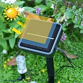 tanie Światła ścieżki i latarnie-1 szt. zewnętrzna lampa solarna w kształcie bańki, wodoodporna IP65, diody LED 10/20, dekoracyjna lampa LED do ogrodu, podwórka, ścieżki, trawnika, patio, gospodarstwa, oświetlenia krajobrazowego